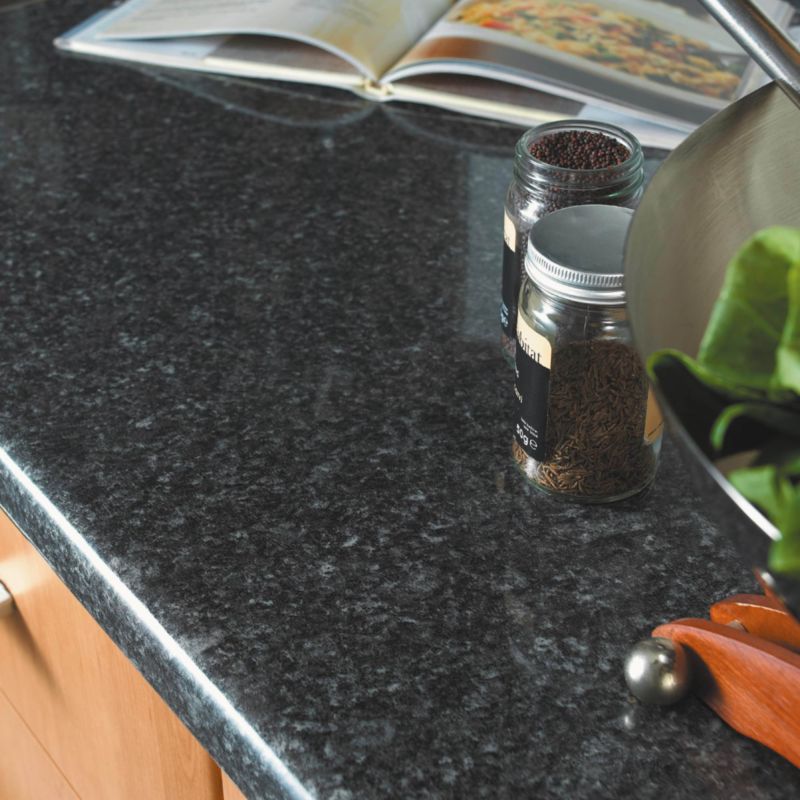 Alternative image for Laminate Worktop Black Quartz 3000mm
